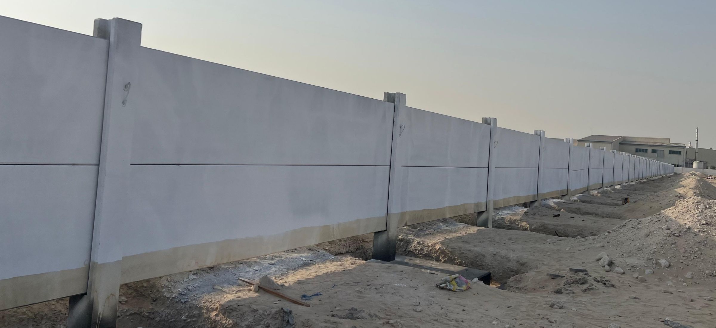 Boundary wall & Fencing Work